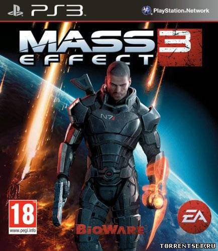 Mass Effect 3 (PS 3) скачать торрент