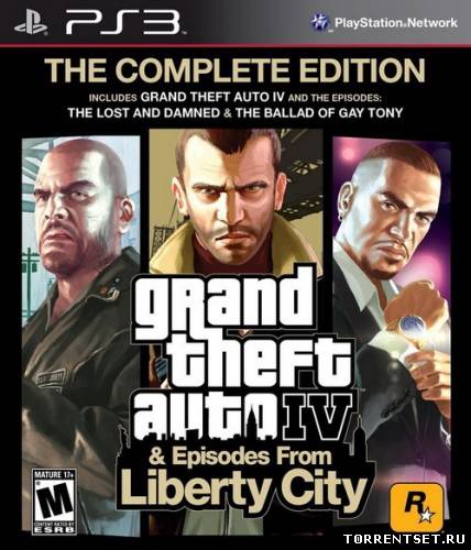Grand Theft Auto IV (PS3) скачать торрент