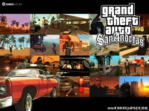 GTA San Andreas + SA:MP (Multiplayer) скачать торрент